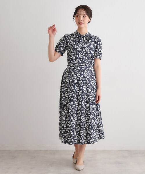LAURA ASHLEY（ローラアシュレイ） スカート 「洗える／ウエストゴム