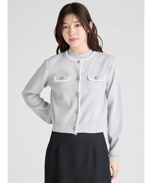 「CELFORD」 ニットアンサンブル ONE SIZE ピンク レディースの画像