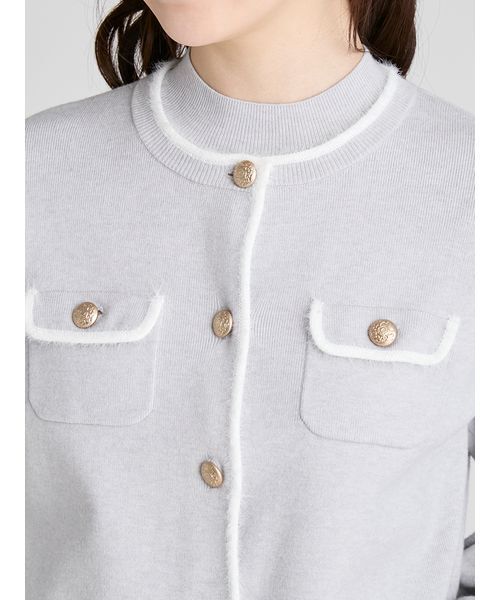 「CELFORD」 ニットアンサンブル ONE SIZE ピンク レディースの画像