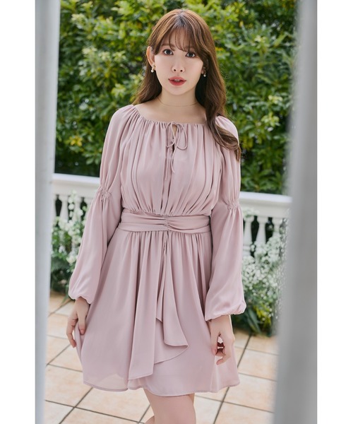 Her lip to ワンピース Anaelle Chiffon Mini Dress : ZOZOTOWN Yahoo