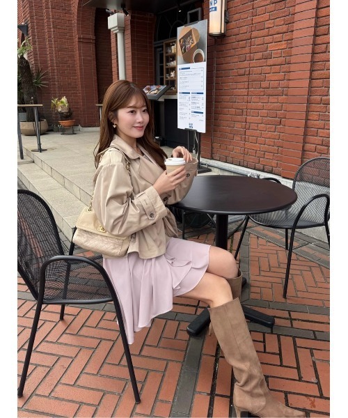 Her lip to ワンピース Anaelle Chiffon Mini Dress : ZOZOTOWN Yahoo
