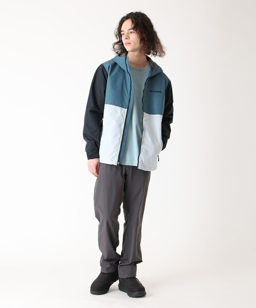 「Columbia」 マウンテンパーカー M ブルー メンズの画像