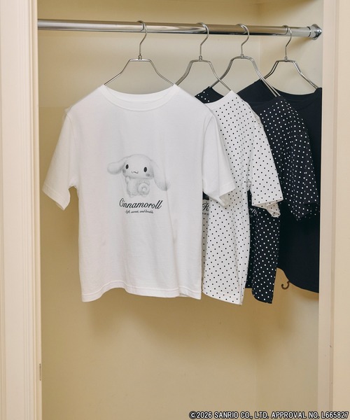 sanrio（サンリオ） tシャツ 「Unblend」「Sanrio characters/サンリオ