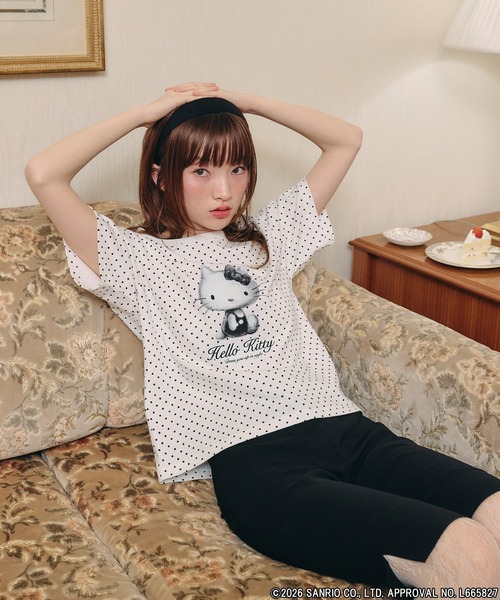 sanrio（サンリオ） tシャツ 「Unblend」「Sanrio characters/サンリオ