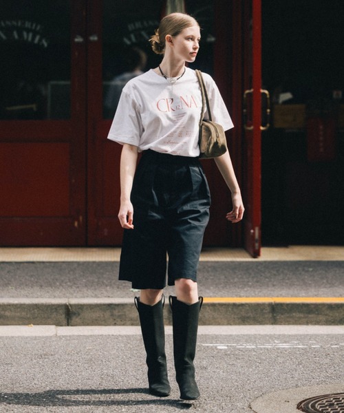 CREDONA（クレドナ） tシャツ 半袖 PARMANENT TEE/パーマネントTシャツ