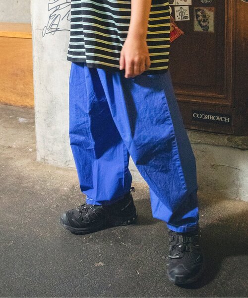 BREEZE（ブリーズ） ワイドパンツ パンツ ダブルタックイージーワイド