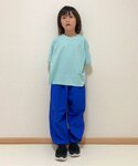 ワイドパンツ パンツ ダブルタックイージーワイ...の詳細画像5