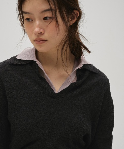 TODAYFUL ニット セーター Layered Polo Knit レディース : ZOZOTOWN