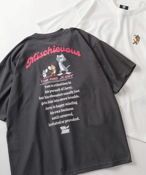 tシャツ 半袖 「71」「TOM＆JERRY/トムとジェリー」 クールマックス