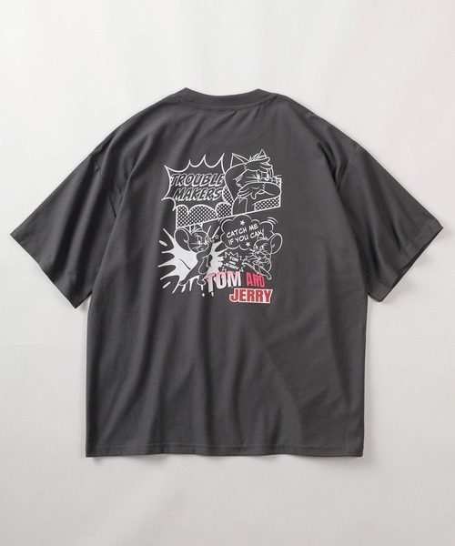 tシャツ 「71」「TOM＆JERRY/トムとジェリー」 クールマックス 梨地