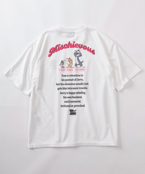 tシャツ 半袖 「71」「TOM＆JERRY/トムとジェリー」 クールマックス