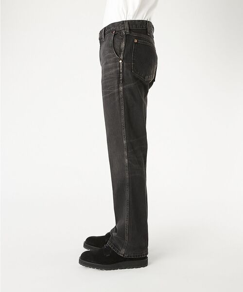 N.HOOLYWOOD ブラックデニム ストレート ワイドシルエット 黒 モード DENIM PANTS -BLACK- | IN ONLINE STORE