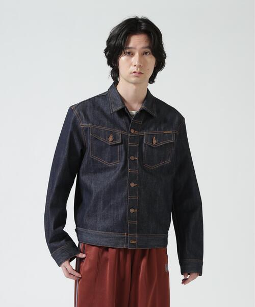 【希少】NudieJeans ヌーディージーンズ レザースエード切替ジャケット NUDIE JEANS/ヌーディージーンズ】MUDDY NUBUCK JACKET CAMEL スエード