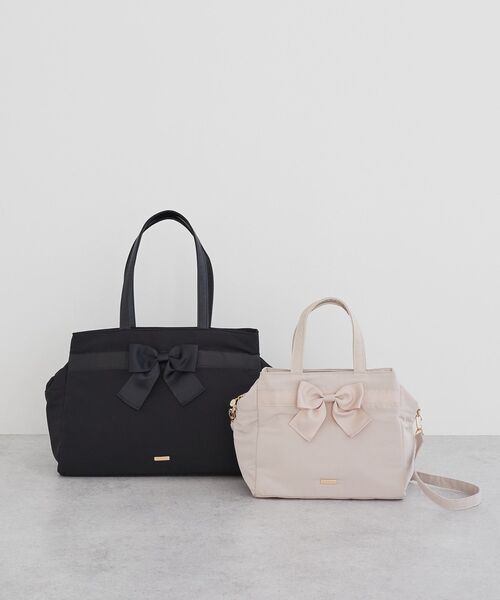 「Maison de FLEUR」 トートバッグ FREE ブラック レディース_画像7