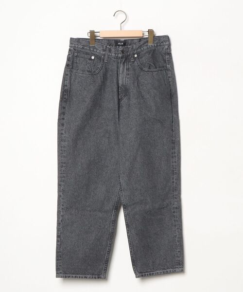 HUF デニム パンツ　32サイズ　ブラック HUF（ハフ） デニムパンツ 32inch ブラック系その他 メンズ : ZOZOTOWN