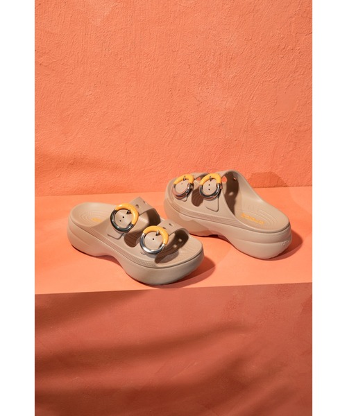 crocs（クロックス） 厚底 サンダル サタデー プラットフォーム