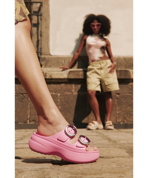 crocs（クロックス） 厚底 サンダル サタデー プラットフォーム