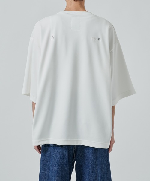 「SHAREEF」 半袖Tシャツ 1 ホワイト メンズ_画像6