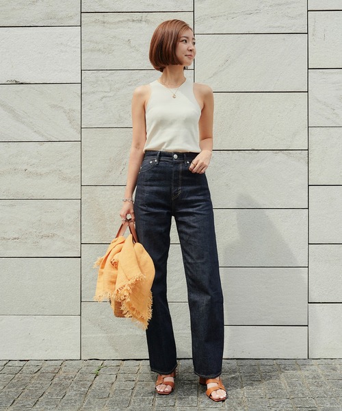 パンツ yanuk jorn 23 YANUK（ヤヌーク） デニムパンツ 23inch ネイビー レディース