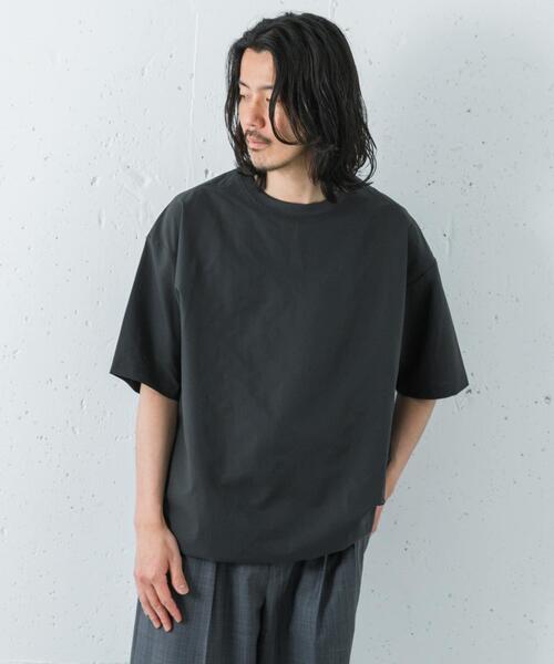 ZOZOTOWN × hide ONE POINT TEE Lサイズ　黒 URBAN RESEARCH（アーバンリサーチ） tシャツ 「洗濯可/防シワ/撥水