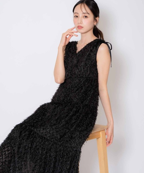 「NOELA」 ノースリーブ衣装 無償性 黒いこと レディース