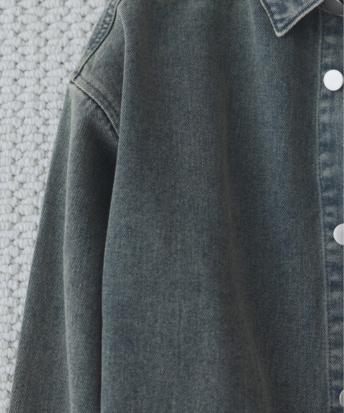 「remer」 デニムジャケット SMALL ブラック メンズ_画像3