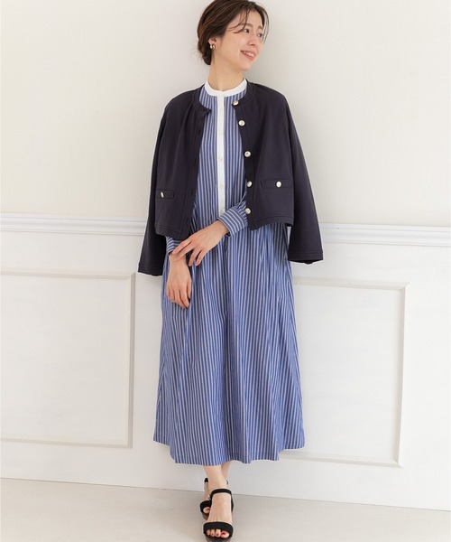 「PREFERIR」 カーディガン LARGE ネイビー レディース_画像4