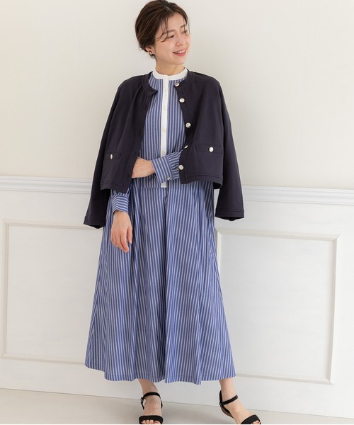 「PREFERIR」 カーディガン LARGE ネイビー レディース_画像8