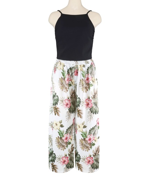 水着 楊柳トップス+トロピカルガウチョ付き4点セット「Beach Queen（ビーチクイーン）」 レディース | San-ai Resort 三愛水着楽園 | 16
