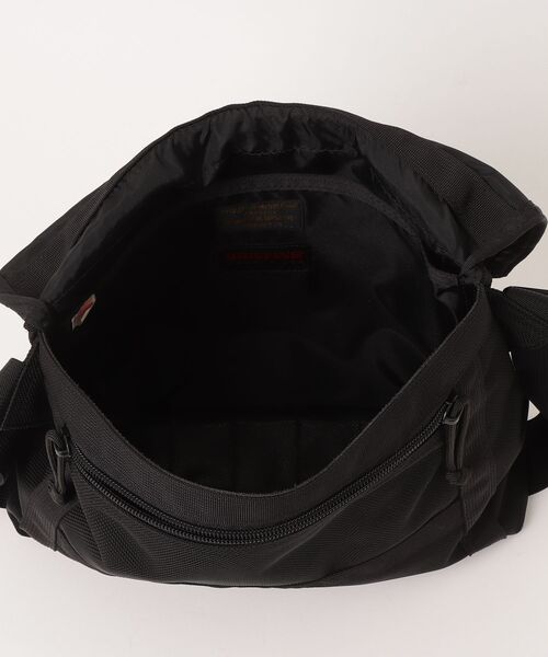 BRIEFING BEAMS別注 ショルダーバッグ ブラック BRIEFING（ブリーフィング） ショルダーバッグ「BEAMSコラボ」 ONE