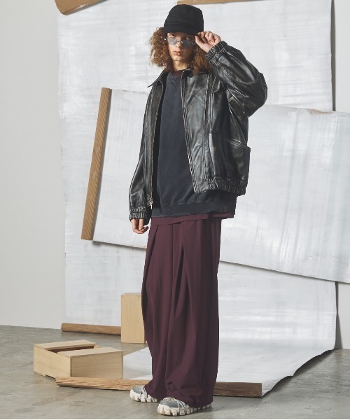 MAISON SPECIAL（メゾンスペシャル） 革ジャン ライダース 「UNISEX