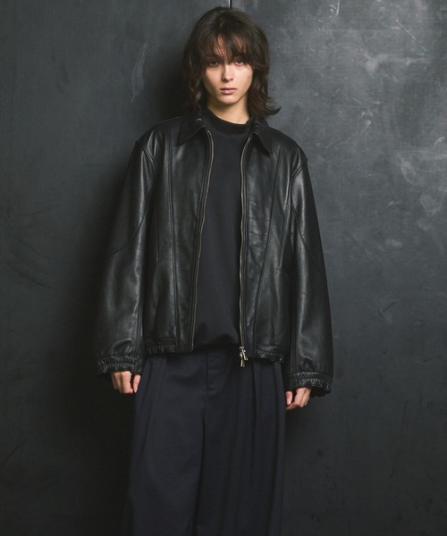 MAISON SPECIAL（メゾンスペシャル） 革ジャン ライダース 「UNISEX