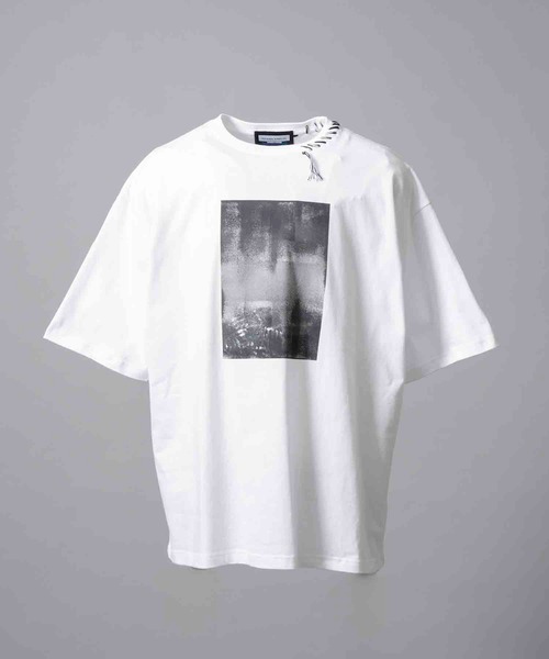 「MAISON SPECIAL」 半袖Tシャツ 00 ブラック メンズ_画像2