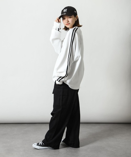 「ZIP FIVE」 長袖Tシャツ MEDIUM ブルー メンズ_画像5