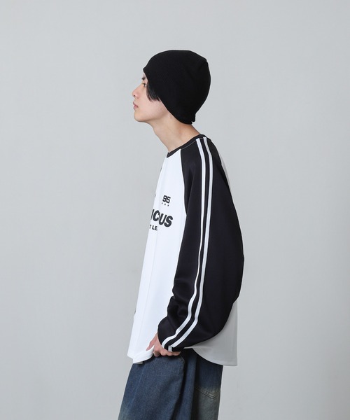 「ZIP FIVE」 長袖Tシャツ MEDIUM ブルー メンズ_画像9