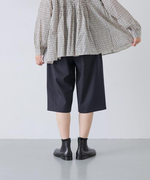 かぐれ ハーフパンツ パンツ 短パン ウールハーフパンツ レディース