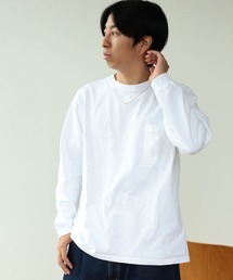 Goodwear tシャツ / ポケット ロング スリーブ Tシャツ メンズ