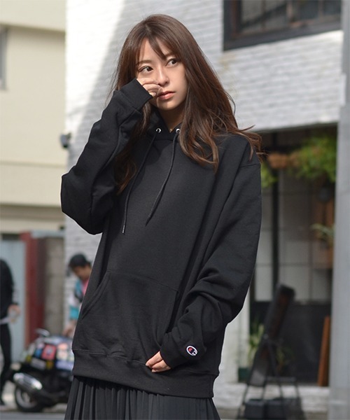 パーカー Champion Hooded レディース オーバーサイズ プルオーバーパーカー Zozotown Paypayモール店 通販 Paypayモール