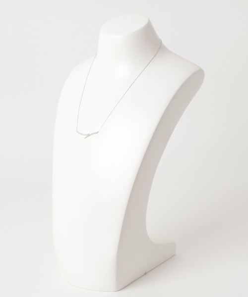 con affetto(ファッション) ネックレス Pt900/850ダイヤデザイン