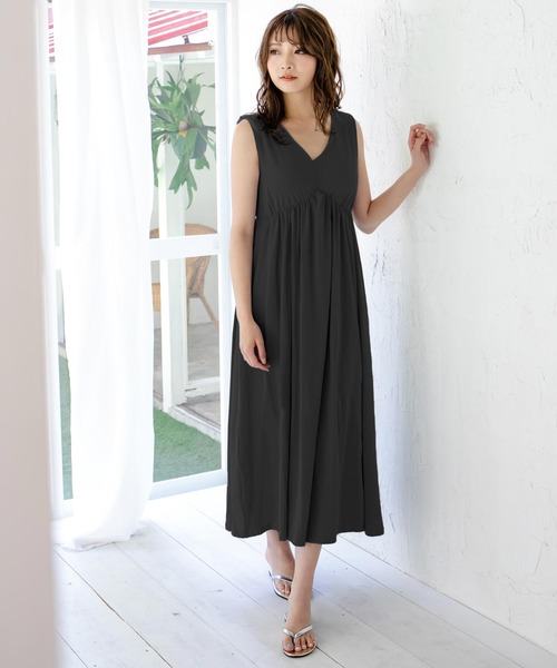 ワンピース カップ付きノースリーブマキシワンピース ルームウェア Zozotown Paypayモール店 通販 Paypayモール