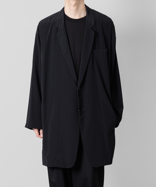 minimal shirt jacket メンズの画像