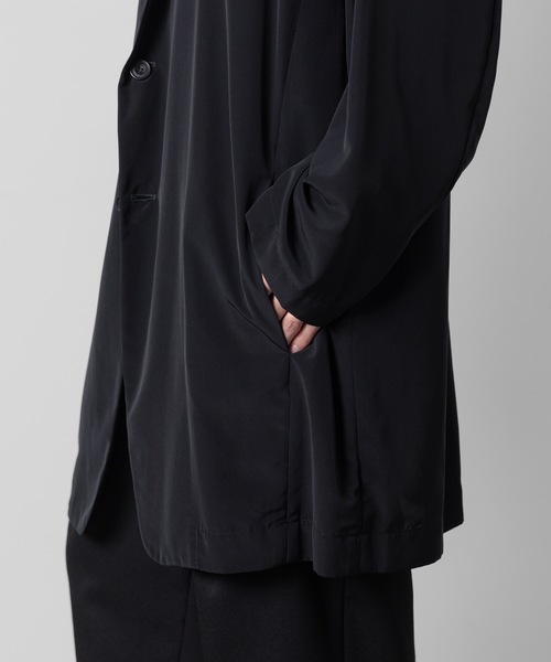 minimal shirt jacket メンズの画像