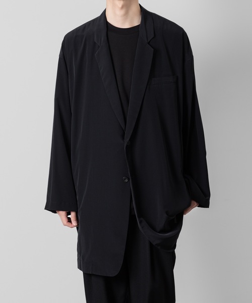 minimal shirt jacket メンズの画像