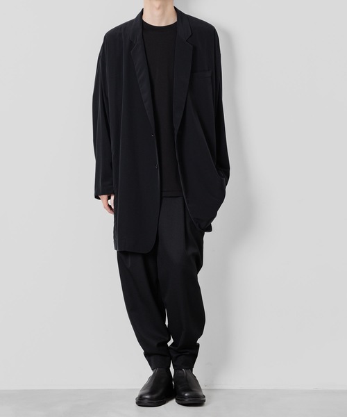 minimal shirt jacket メンズの画像