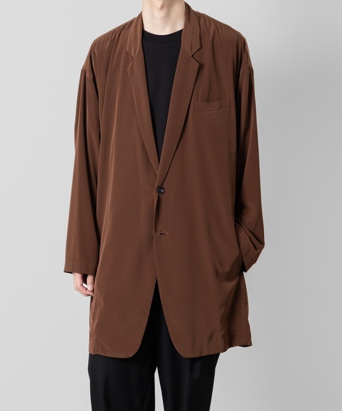 minimal shirt jacket メンズの画像