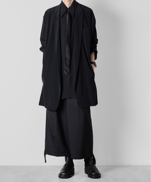 minimal shirt jacket メンズの画像