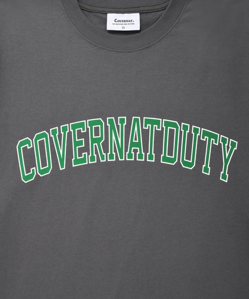 COVERNAT tシャツ 「COVERNAT」SMALL ARCH LOGO DUTY S/S TEE