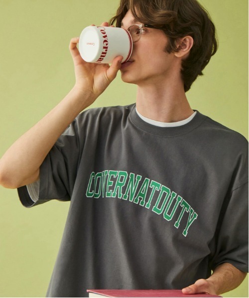 COVERNAT tシャツ 「COVERNAT」SMALL ARCH LOGO DUTY S/S TEE