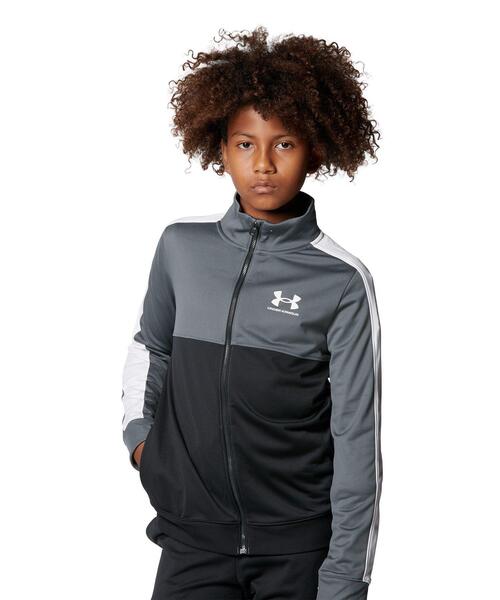 UAカラーブロック ニット トラックスーツ（トレーニング/KIDS） キッズ 子供服 男の子