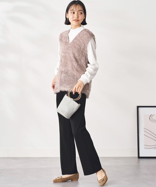 ELLIE ジョーゼットフレアパンツ ジョーゼットフレアパンツ【BEIGE】 – ELLIE